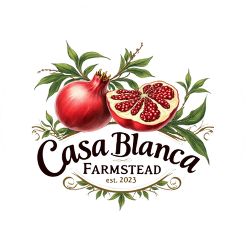 Casa Blanca Weather app icon: the round Casa Blanca Farmstead logo